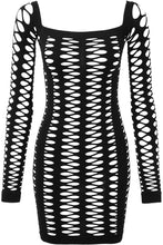 Load image into Gallery viewer, Lizzy Fishnet Dress