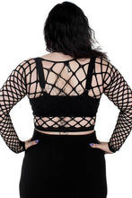 Load image into Gallery viewer, Lunatrix Fishnet Top