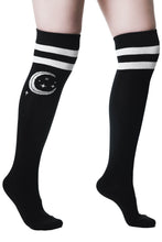 Load image into Gallery viewer, Moonbeam Long Socks
